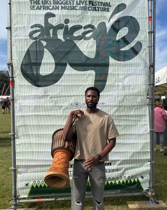 Darey Conga at Africa Oye Festival